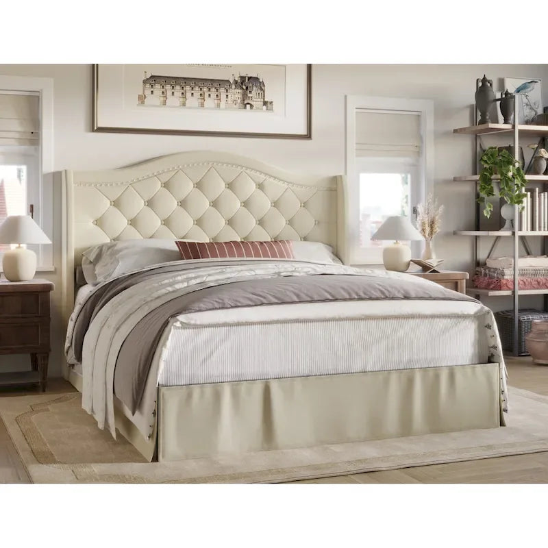 Eleanor Tufted Upholstered Platform Bed-5