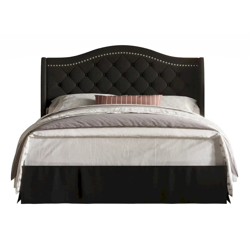 Eleanor Tufted Upholstered Platform Bed-12