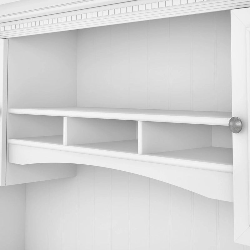 Fairview 60W Desk with Hutch, Cabinet and Bookcase by Bush Furniture-20