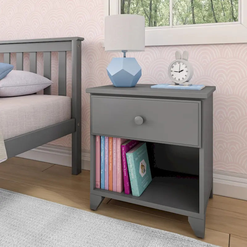 Max and Lily Nightstand with 1 Drawer-26