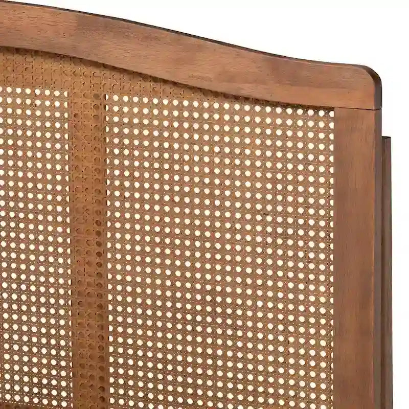 Carson Carrington Banga Wood and Synthetic Rattan Platform Bed-5