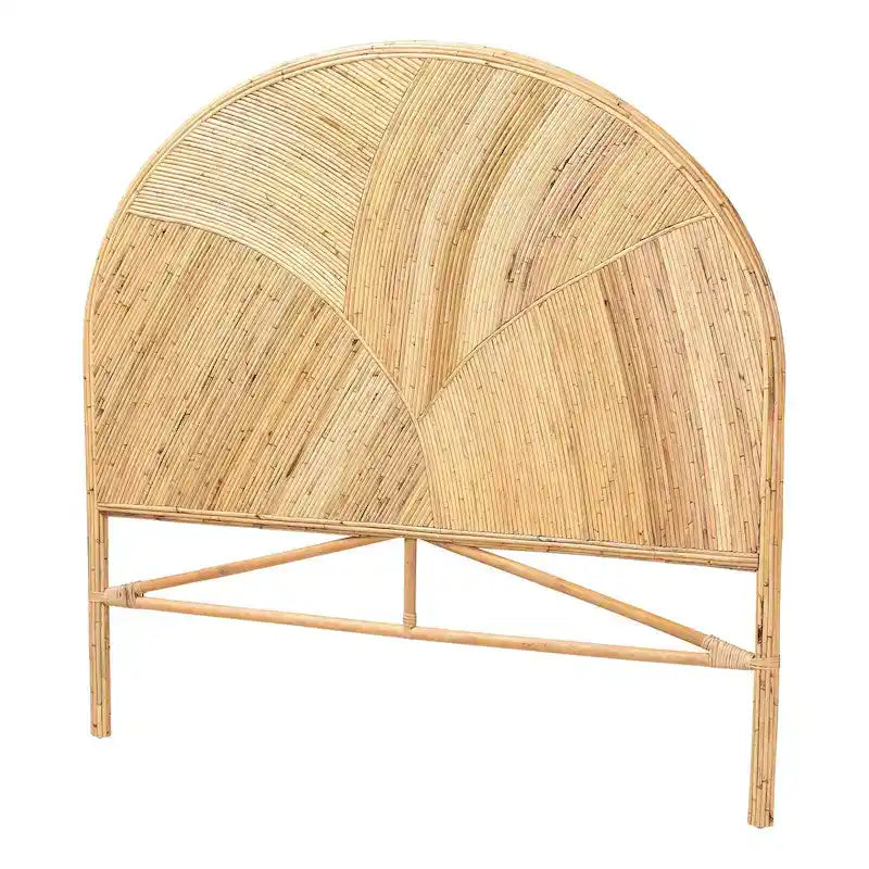 Seana Bohemian Rattan Standalone Headboard-16