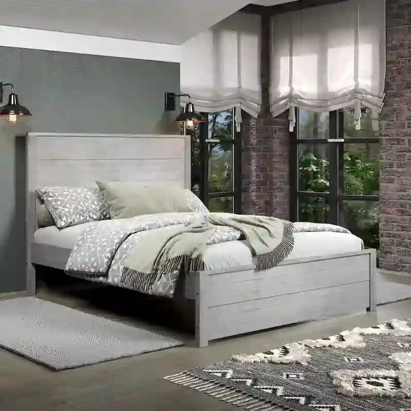 Hampton Solid Wood Bed - Queen Size-23