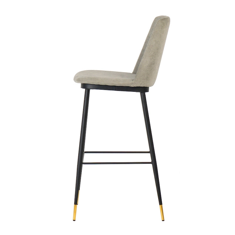 Evora Velvet Counter Stool (Set of 2)-10