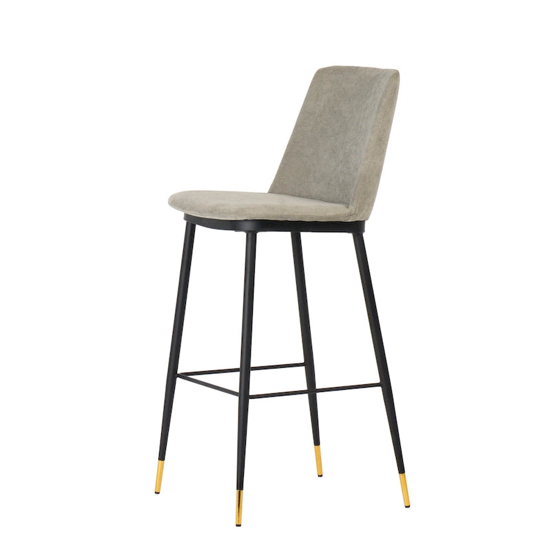 Evora Velvet Counter Stool (Set of 2)-11