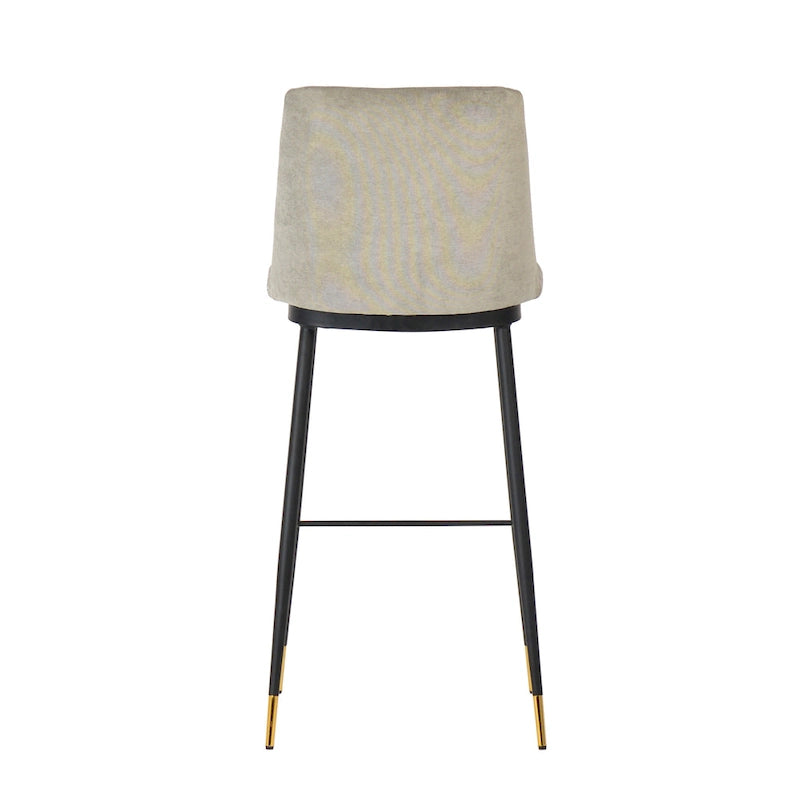 Evora Velvet Counter Stool (Set of 2)-13