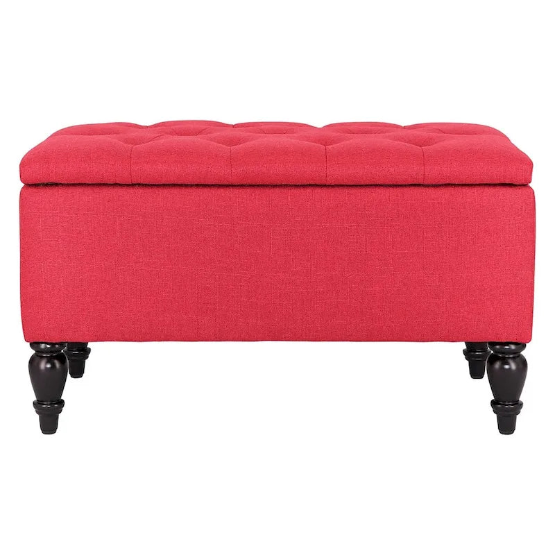 Maypex 29 in. Upholstered Storage Bench-5