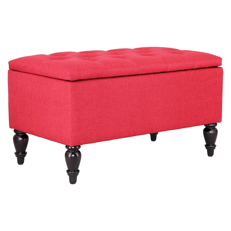 Maypex 29 in. Upholstered Storage Bench-6