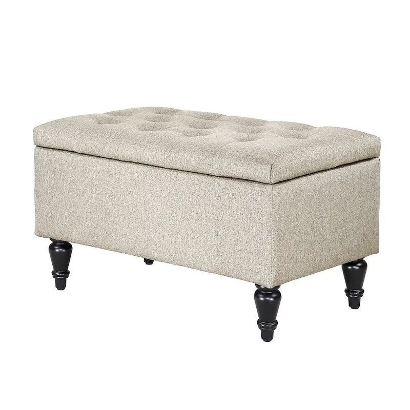 Maypex 29 in. Upholstered Storage Bench-11
