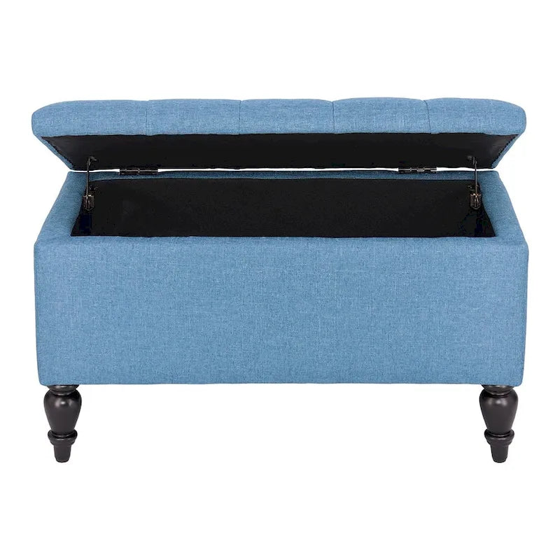 Maypex 29 in. Upholstered Storage Bench-15