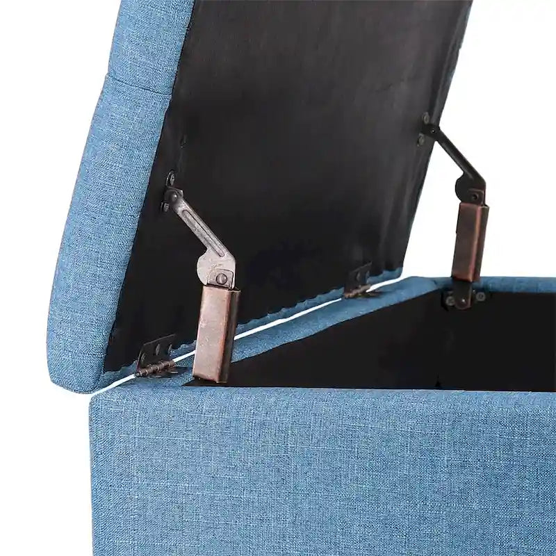 Maypex 29 in. Upholstered Storage Bench-16