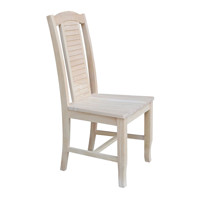 Solid Wood Seaside Dining Chairs - Set of Two-6