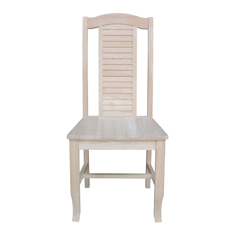 Solid Wood Seaside Dining Chairs - Set of Two-8