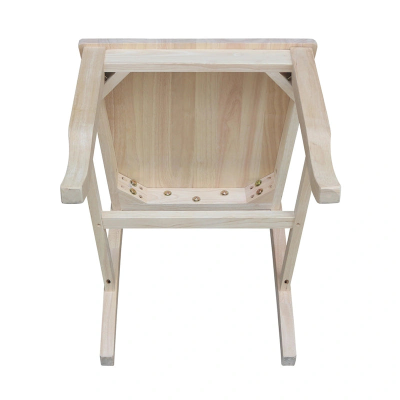 Solid Wood Seaside Dining Chairs - Set of Two-10