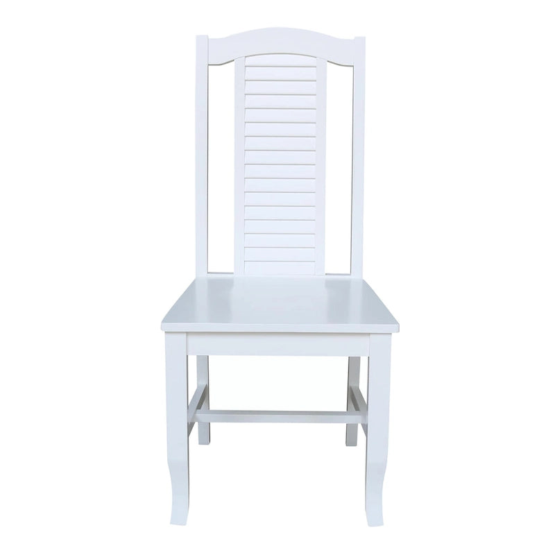 Solid Wood Seaside Dining Chairs - Set of Two-12