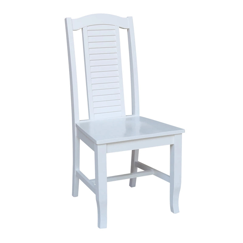 Solid Wood Seaside Dining Chairs - Set of Two-13