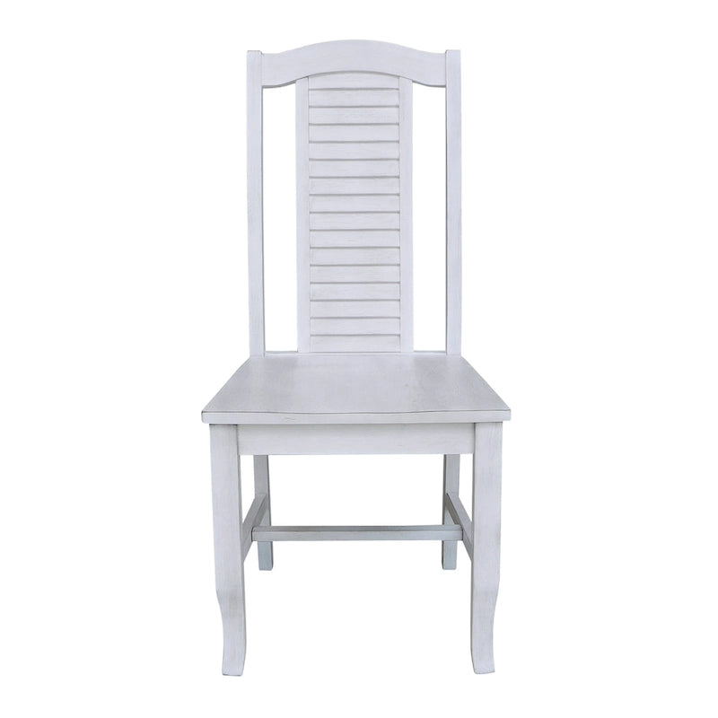 Solid Wood Seaside Dining Chairs - Set of Two-20