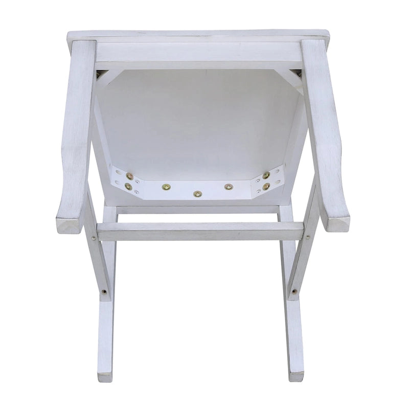 Solid Wood Seaside Dining Chairs - Set of Two-25