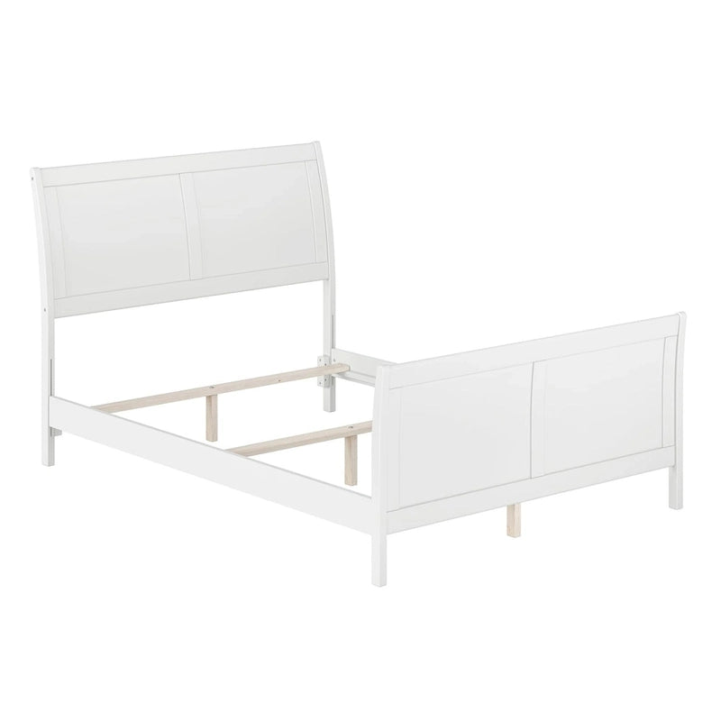 AFI Portland Foundation Bed with Matching Footboard-16