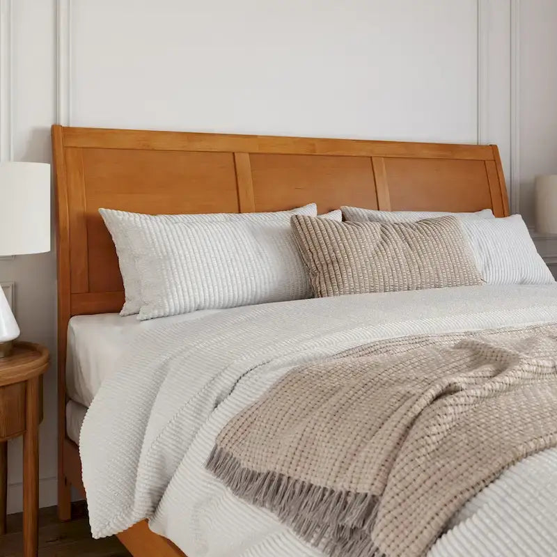 AFI Portland Foundation Bed with Matching Footboard-23