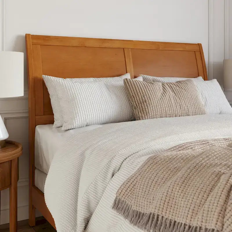 AFI Portland Foundation Bed with Matching Footboard-30