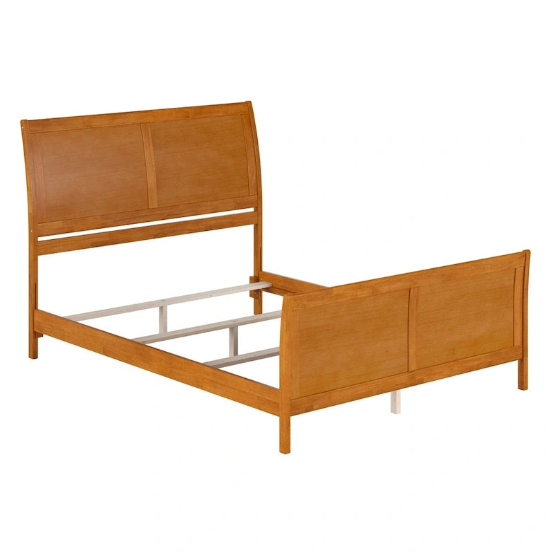 AFI Portland Foundation Bed with Matching Footboard-32