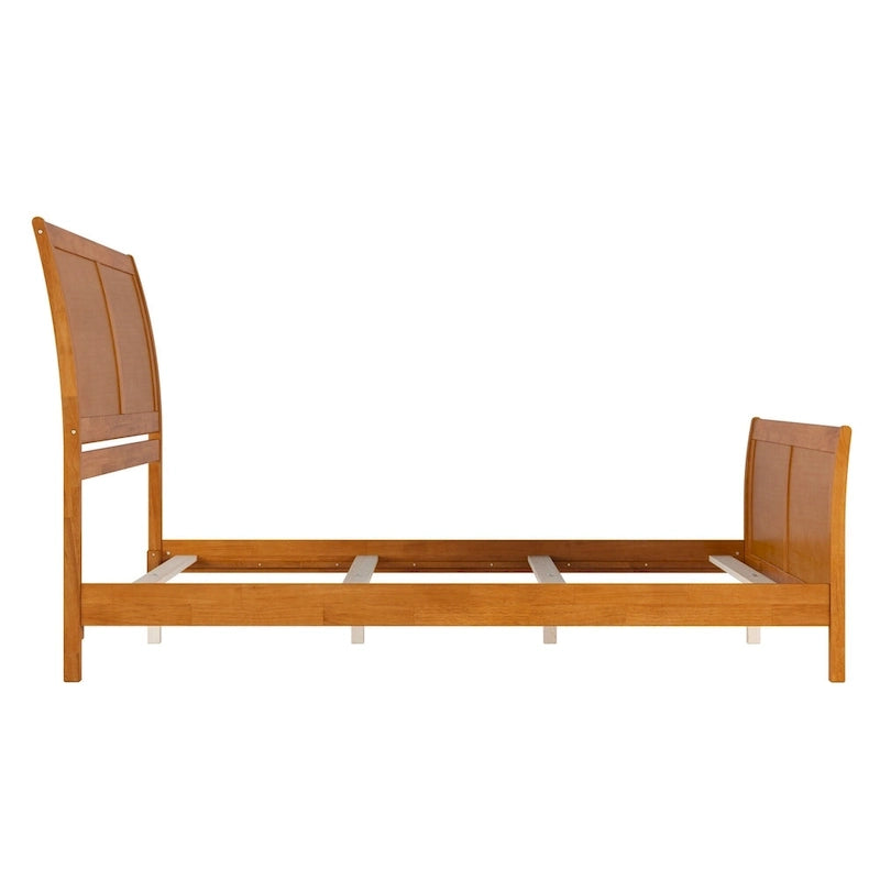 AFI Portland Foundation Bed with Matching Footboard-34