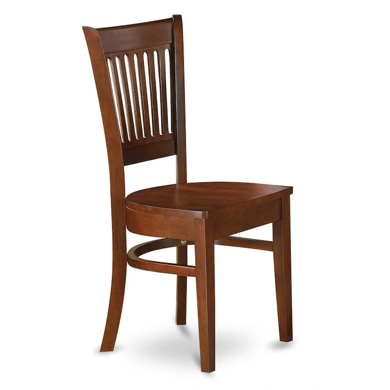 East West Furniture 9 Piece Dining Table Set Includes an Oval Wooden Table and 8 Dining Chairs, Espresso(Seat Type Options)-11