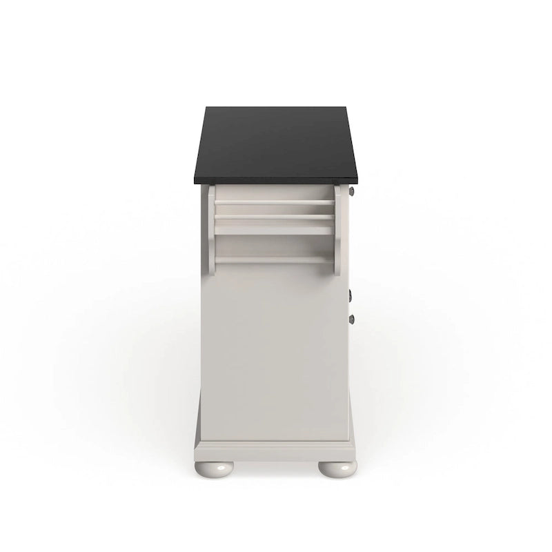 Crosley Alexandria Granite Top Full Size Kitchen Island/Cart - 18d x 51.5w x 34h-4