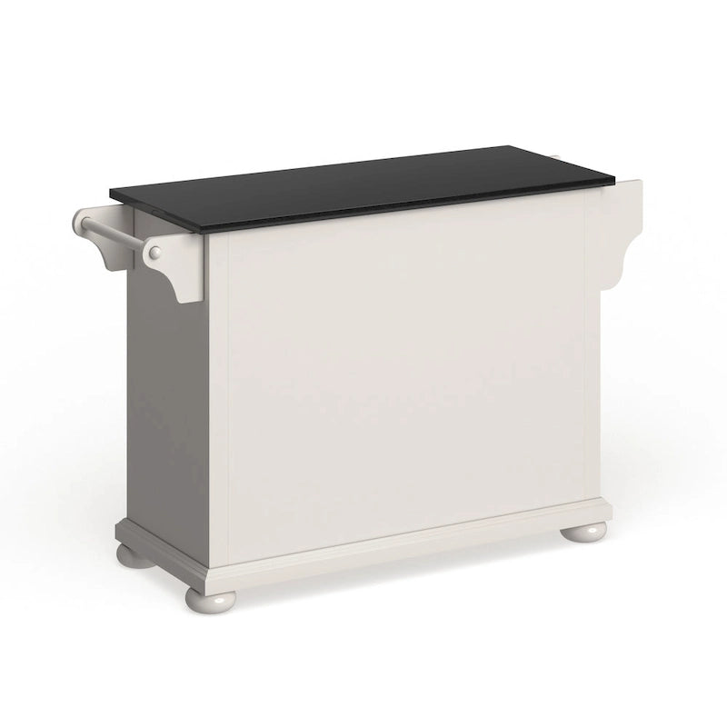 Crosley Alexandria Granite Top Full Size Kitchen Island/Cart - 18d x 51.5w x 34h-5