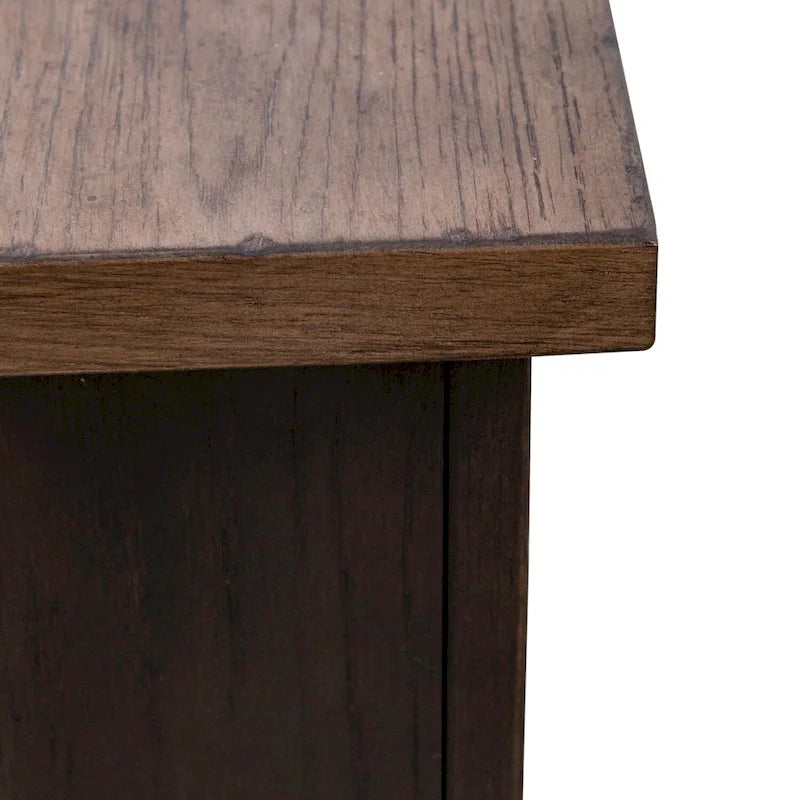 Americana Farmhouse Black Hall Buffet-8