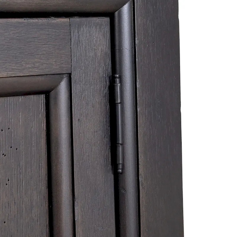 Americana Farmhouse Black Hall Buffet-11