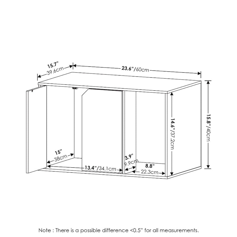 Furinno Peli Small Litter Box Enclosure-2