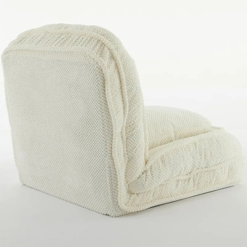 Convertible Flip Chair, Floor Lazy Sofa, Folding Upholstered Couch Bed with Adjustable Backrest-27