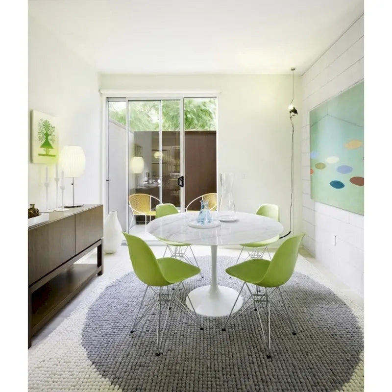 Designer Plastic Chairs Chrome Silver Wire Legs Retro Dining Accent Molded Shell Desk Office Work Chrome Base Kitchen-11