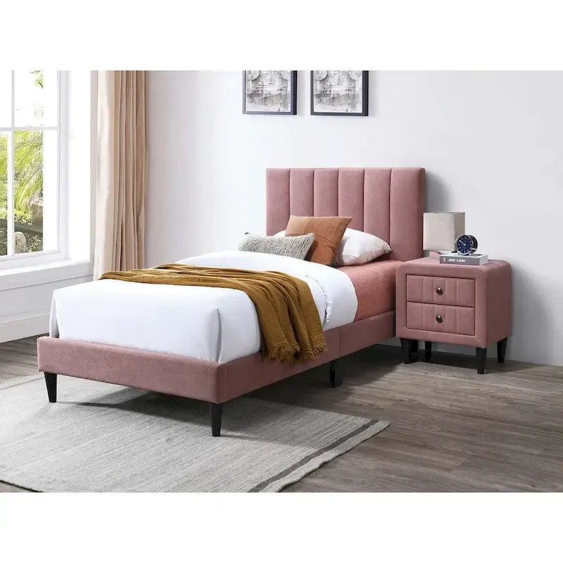 Poundex Twin Bed-8