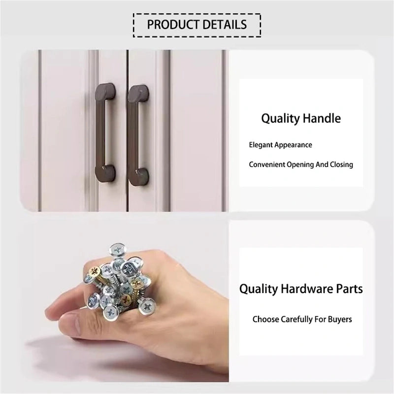 Kitchen Utility Storage Shelf with Cabinet-6