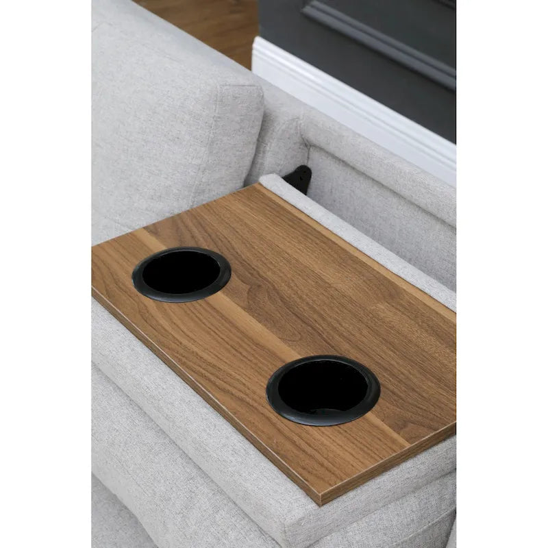 Alger 98 Wide Left Hand Facing Sofa & Chaise with Ottoman-27