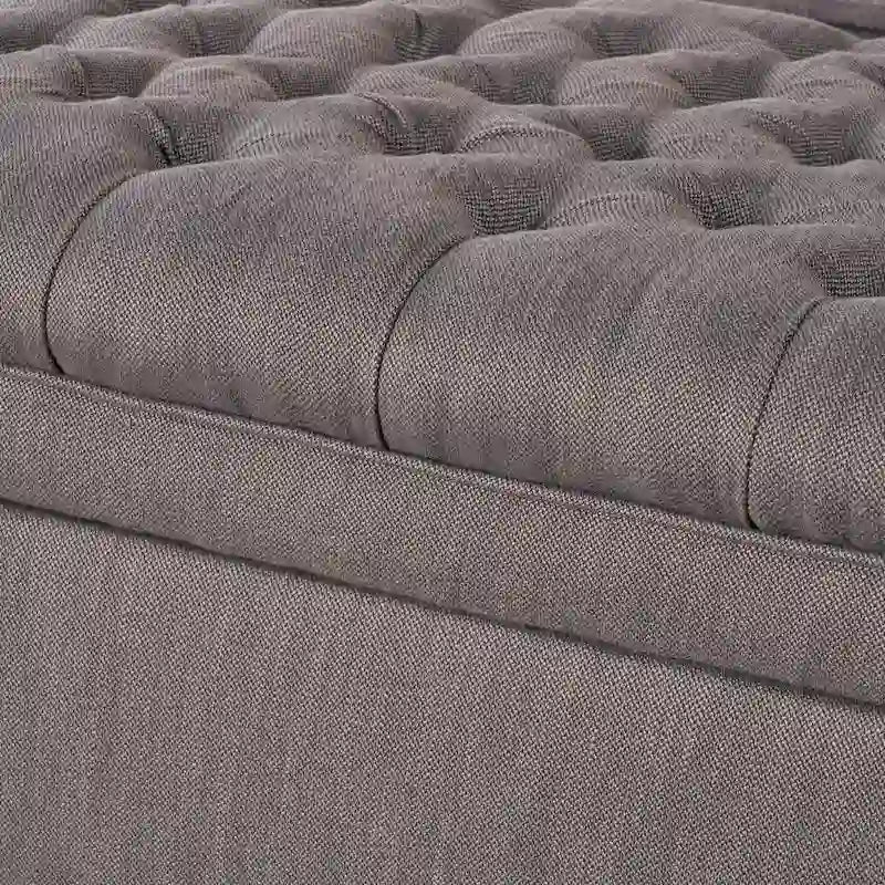 Modern Upholstered Storage Bench for Living Room Entryway-30