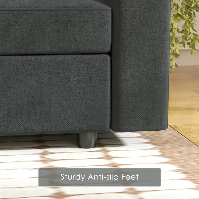 Modular Sofa Modern Sectional Storage Sofa Couch with Free Splicing for Living Room Furniture Set-4