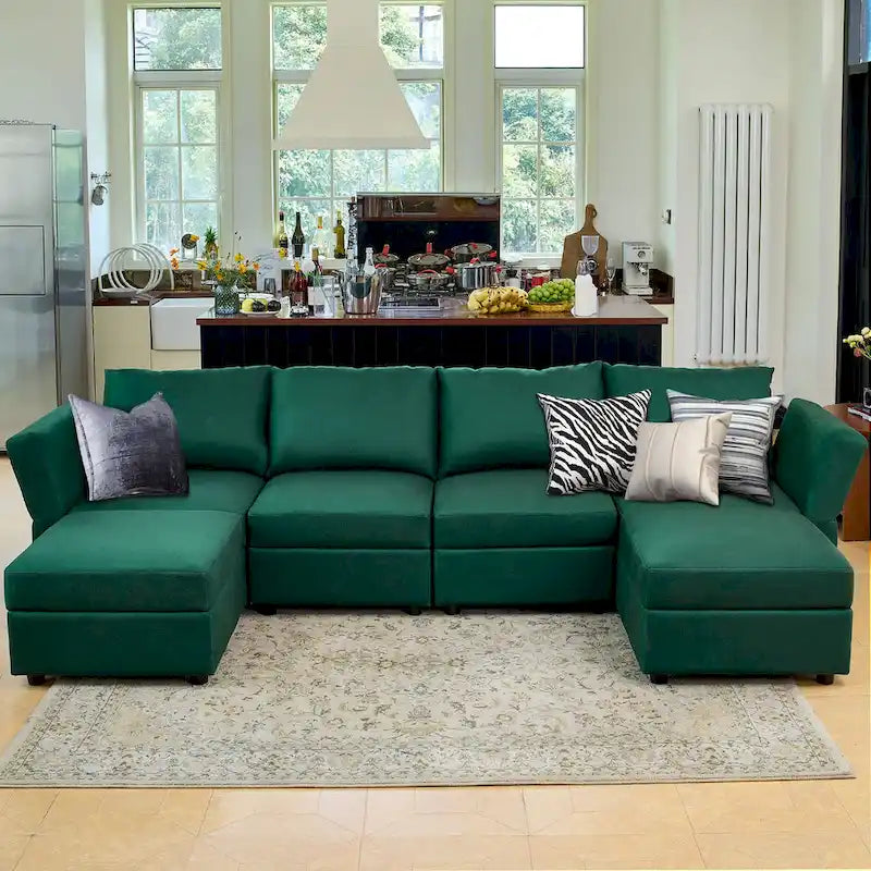 Modular Sofa Modern Sectional Storage Sofa Couch with Free Splicing for Living Room Furniture Set-15