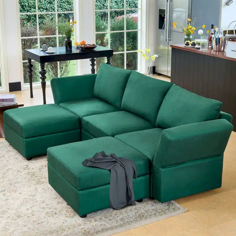 Modular Sofa Modern Sectional Storage Sofa Couch with Free Splicing for Living Room Furniture Set-21