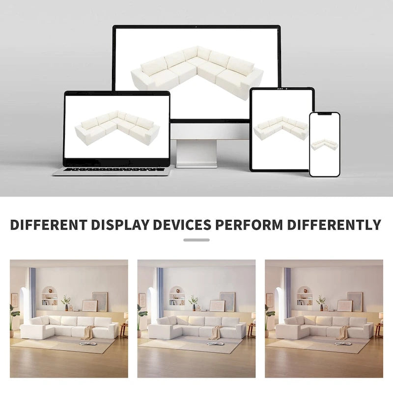 Modular L Shaped Sectional Sofa,Luxury Floor Couch Set,Upholstered Indoor Furniture,Foam-Filled Sleeper Sofa Bed-26