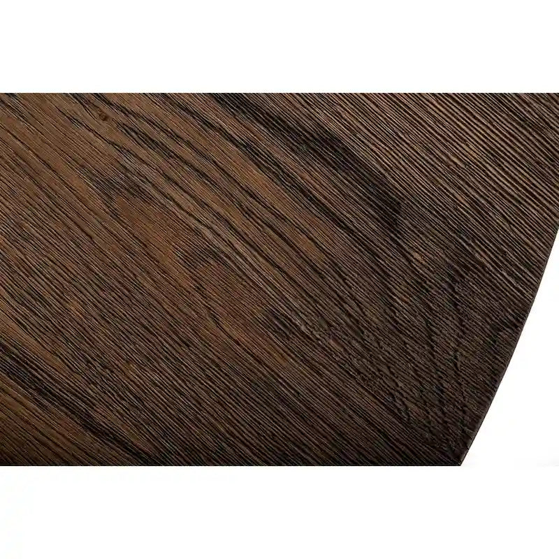 Modrest Renzo Modern Oak & Concrete Console Table-4