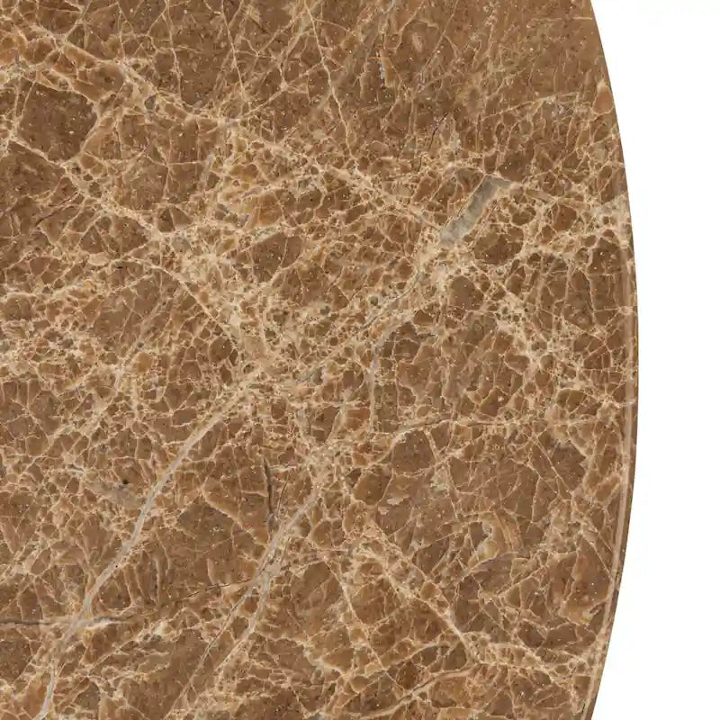 Round Metal Side Table with Claw Feet-13