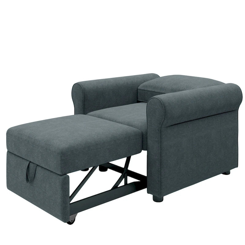 Convertible Sleeper Chair Bed-9