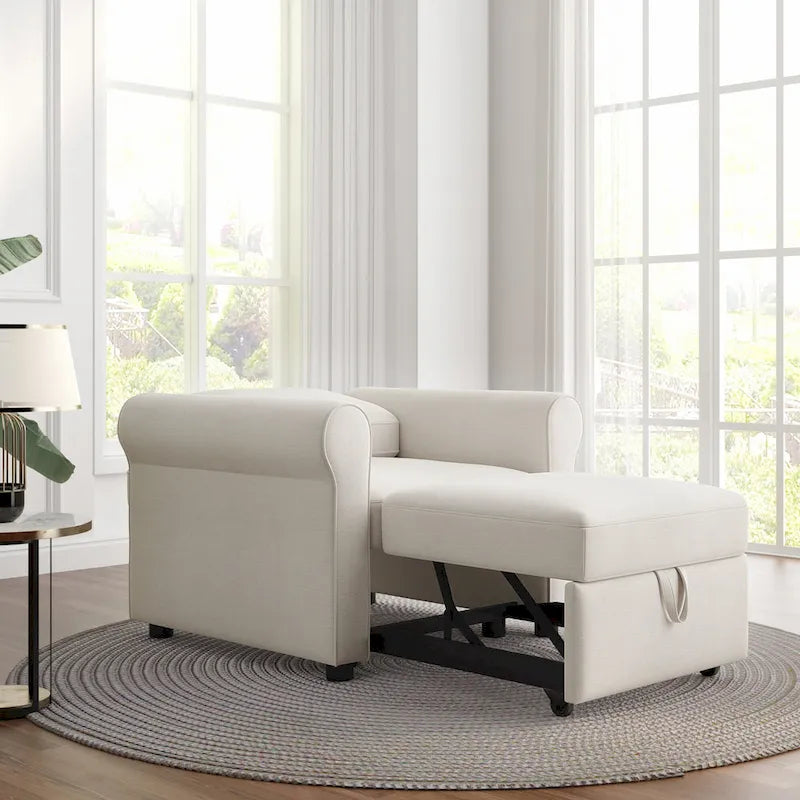 Convertible Sleeper Chair Bed-24