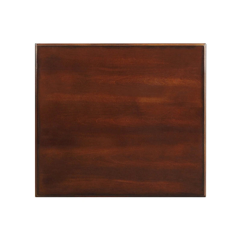 HomeRoots 24 Walnut Manufactured Wood Rectangular End Table With Drawer And Shelf - 22-4