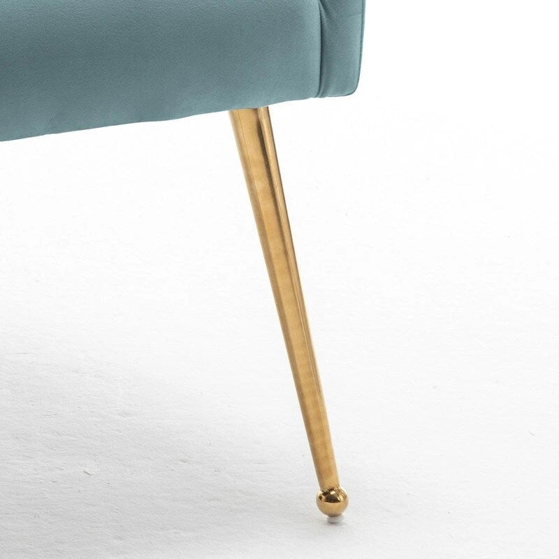 SEYNAR Modern Glam Velvet Dining Chair Set of 8 for Dining Room, Tufted Vanity Chair for Living Room (no table)-21