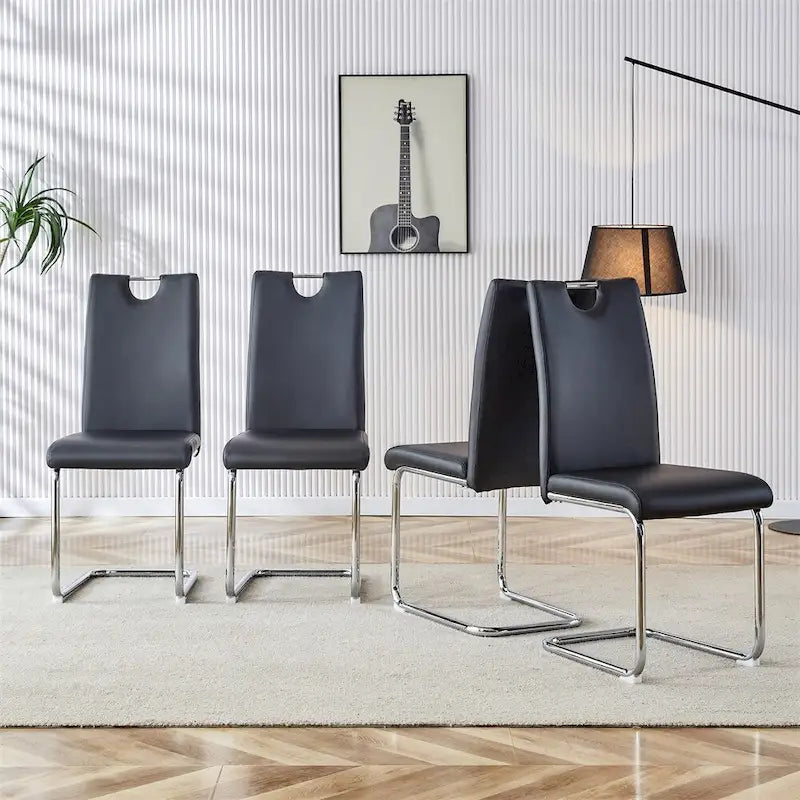 Modern Dining Chairs Set of 4,Side Dining Room/Kitchen Chairs-18